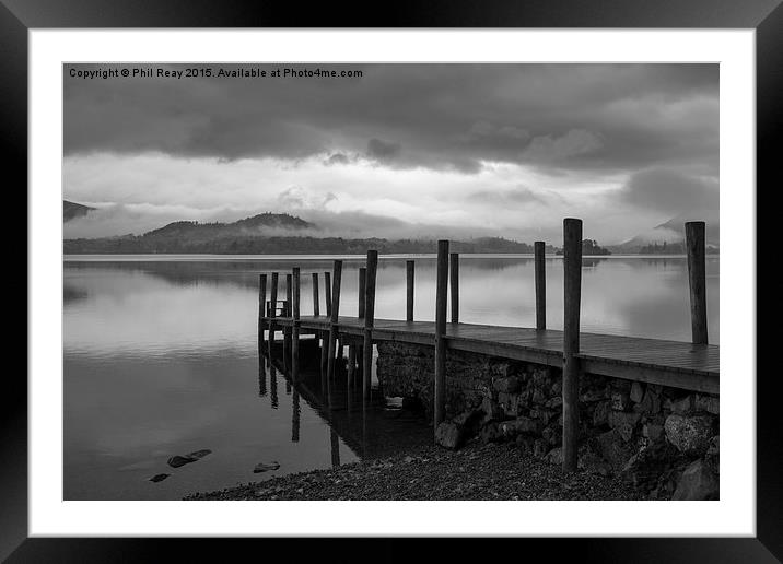  Ashness Jetty Framed Mounted Print by Phil Reay