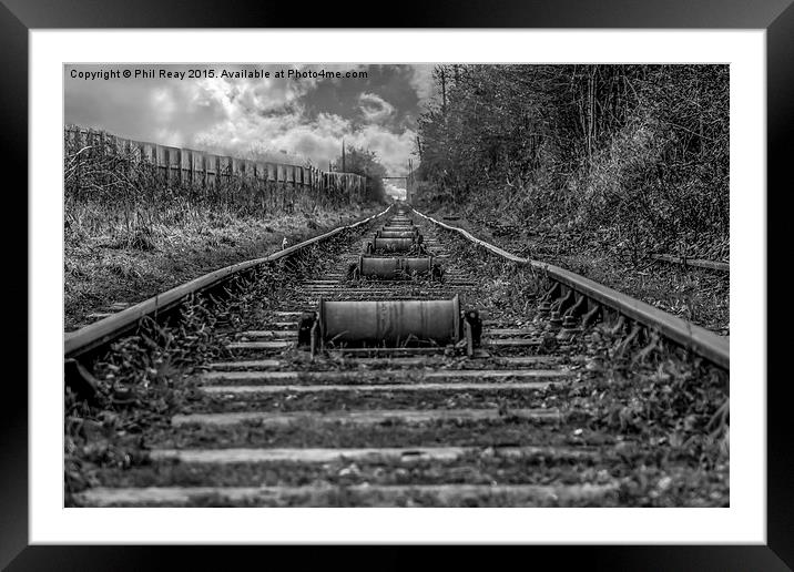  The old lines Framed Mounted Print by Phil Reay