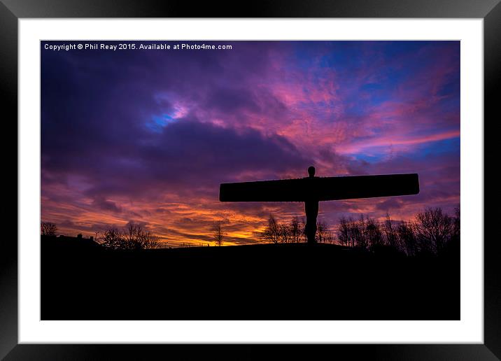  Sunrise at the Angel Framed Mounted Print by Phil Reay