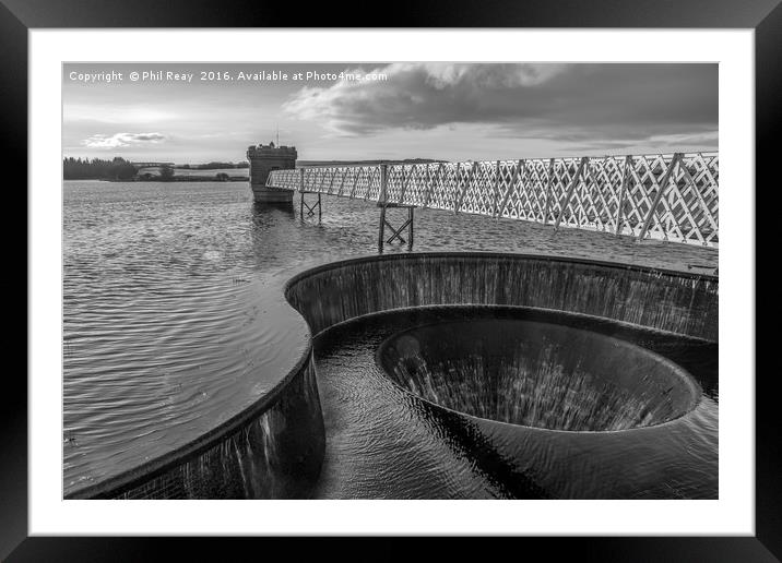 Fontburn reservoir, Northumberland Framed Mounted Print by Phil Reay