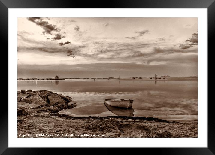 Sinking Framed Mounted Print by Phil Reay