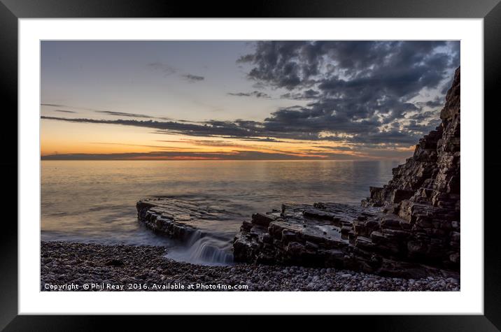 Another day begins... Framed Mounted Print by Phil Reay