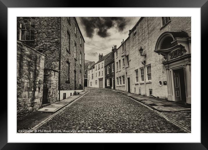 Durham city Framed Mounted Print by Phil Reay