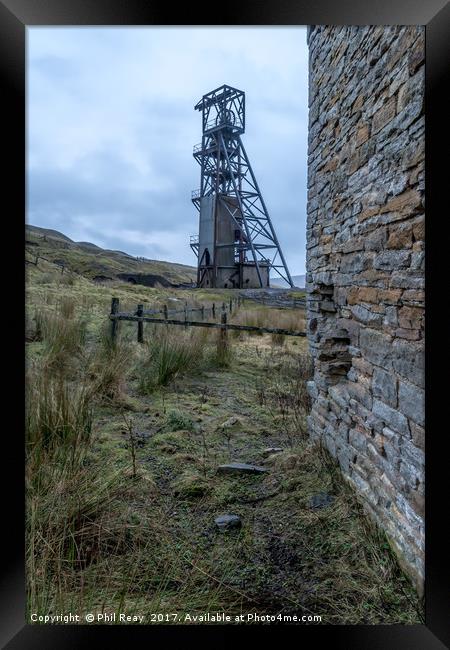 Groverake mine, Weardale Framed Print by Phil Reay