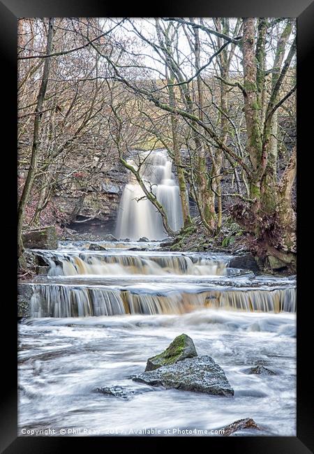 Summerhill Force, Teesdale Framed Print by Phil Reay