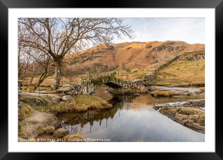 Slaters bridge Framed Mounted Print by Phil Reay