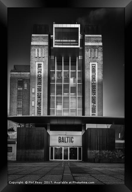 The Baltic Centre Framed Print by Phil Reay