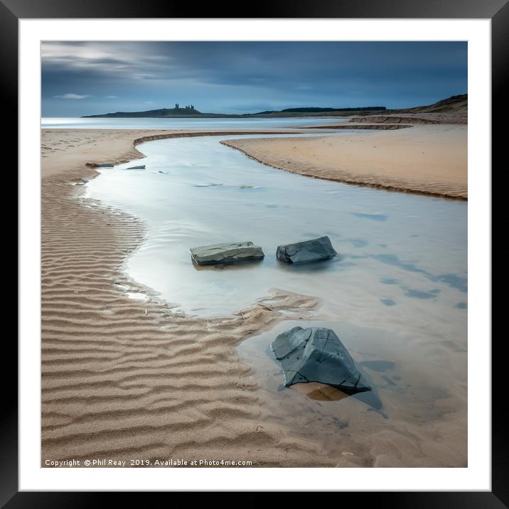 Embleton Bay, Northumberland Framed Mounted Print by Phil Reay