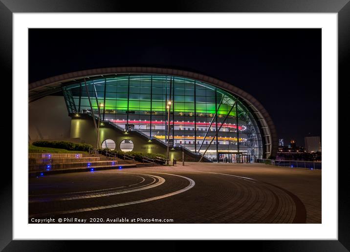 The Sage at night Framed Mounted Print by Phil Reay