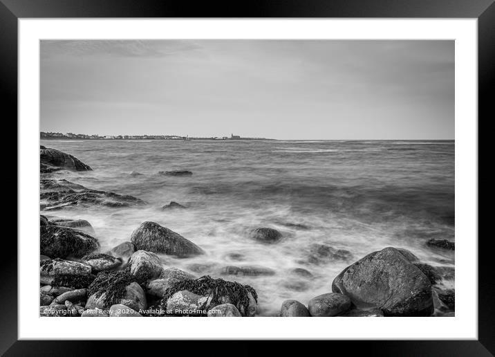 Newbiggin by the Sea Framed Mounted Print by Phil Reay