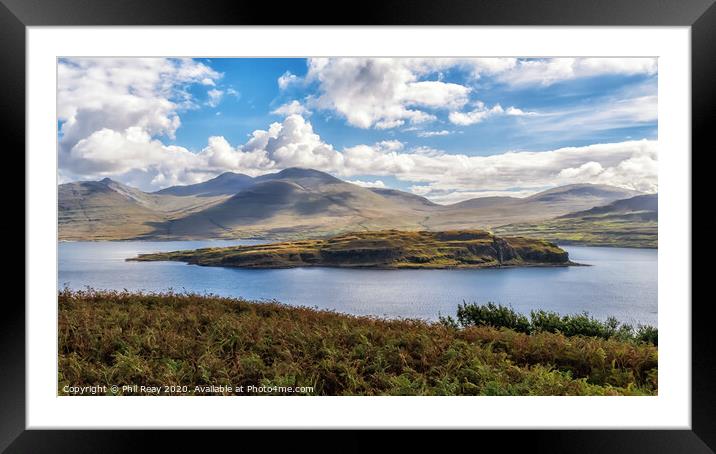 Eorsa, on Mull Framed Mounted Print by Phil Reay