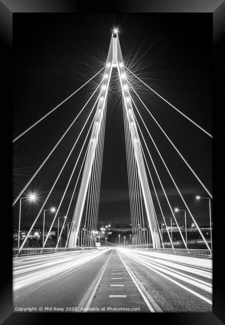 Northern Spire Framed Print by Phil Reay