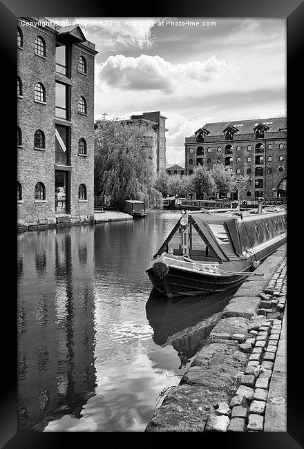  Castlefield Waterways of Manchester Framed Print by Stuart Giblin