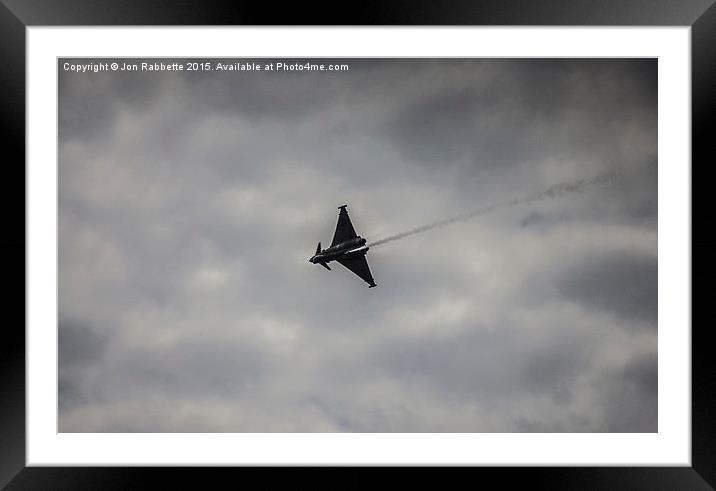  Euro Fighter I Framed Mounted Print by Jon Rabbette