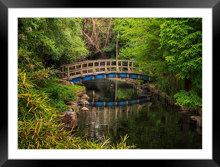 A Place to Rest in London Framed Mounted Print by Colin Evans