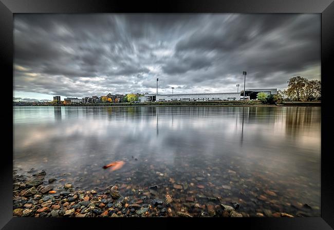 Craven Cottage the home of Fulham Football Club Framed Print by Colin Evans