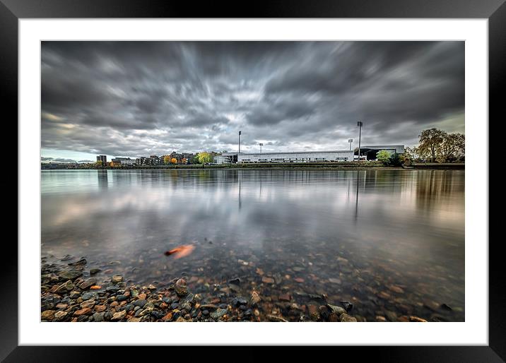Craven Cottage the home of Fulham Football Club Framed Mounted Print by Colin Evans