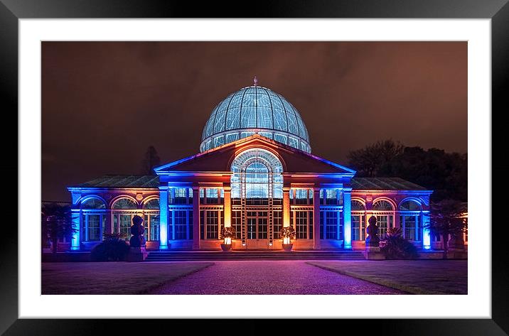  The Great Conservatory at Syon Park Framed Mounted Print by Colin Evans