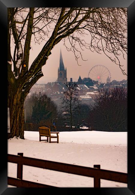 The Crooked Spire and the Eye No3 Framed Print by Michael South Photography
