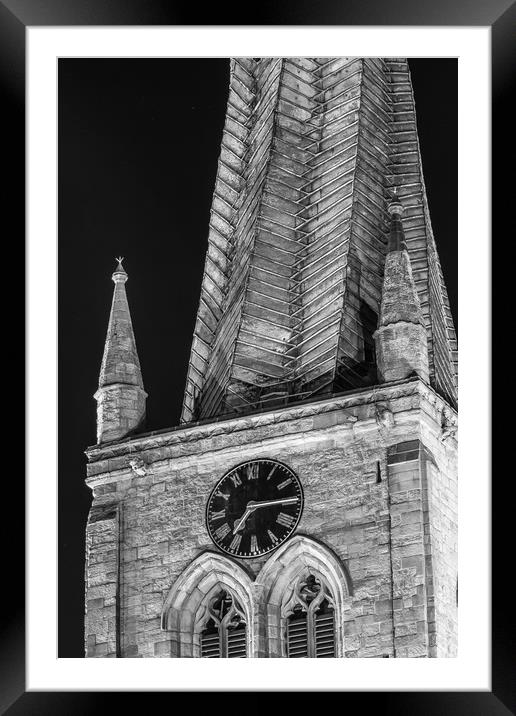 The Crooked Spire Framed Mounted Print by Michael South Photography