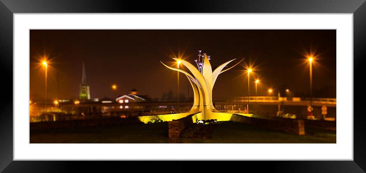 Chesterfield, Derbyshire.  Framed Mounted Print by Michael South Photography