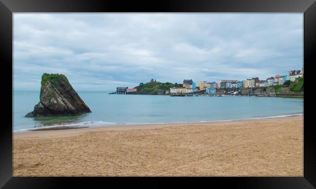 Tenby  Framed Print by Michael South Photography