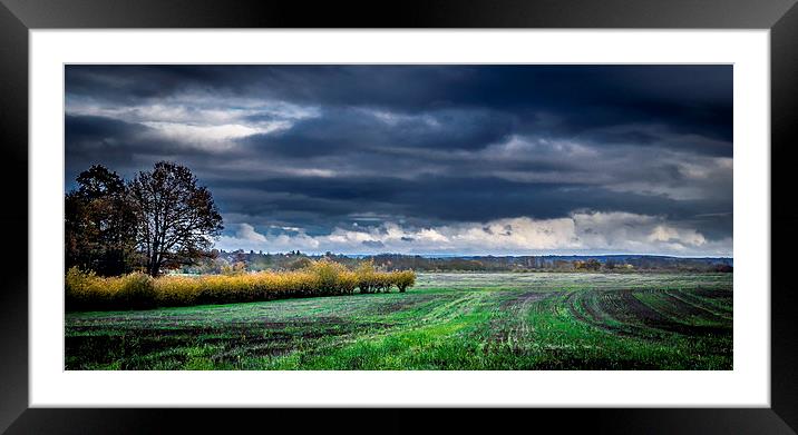  Stormy day Framed Mounted Print by Gary Schulze