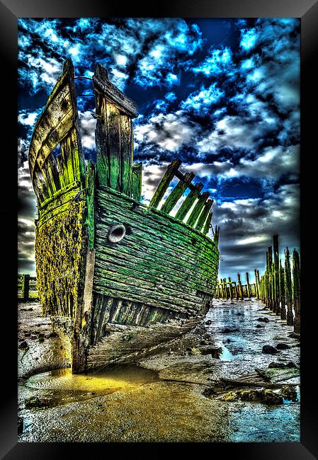  Wrecked Framed Print by Gary Schulze