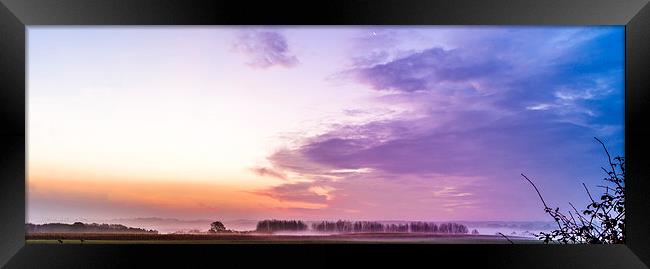  Winter sunrise Framed Print by Gary Schulze