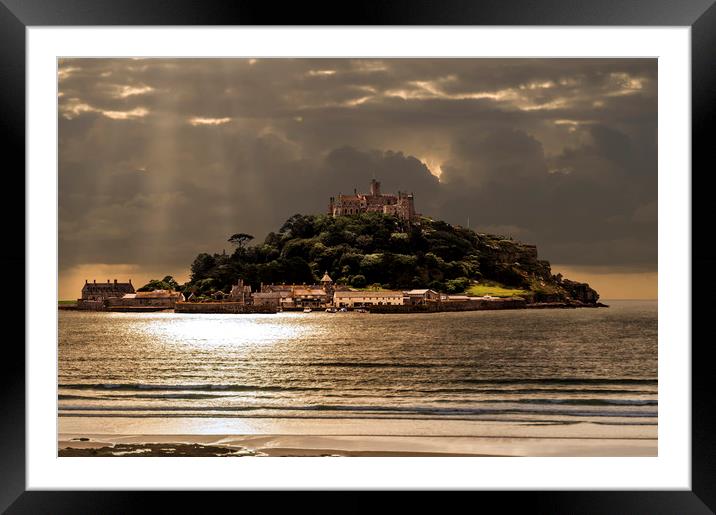 Castle on the hill Framed Mounted Print by Gary Schulze