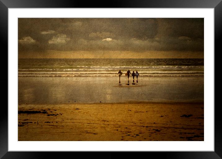Going surfing Framed Mounted Print by Gary Schulze