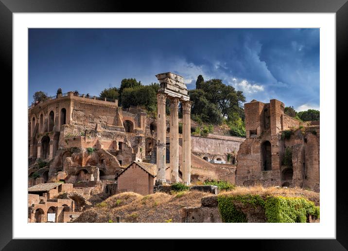 Ancient City of Rome Framed Mounted Print by Artur Bogacki