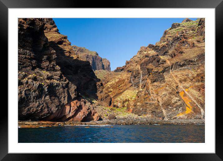 Tenerife Island Coastline Framed Mounted Print by Artur Bogacki