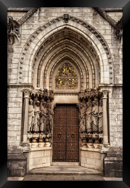 Saint Fin Barre Cathedral in Cork Framed Print by Artur Bogacki