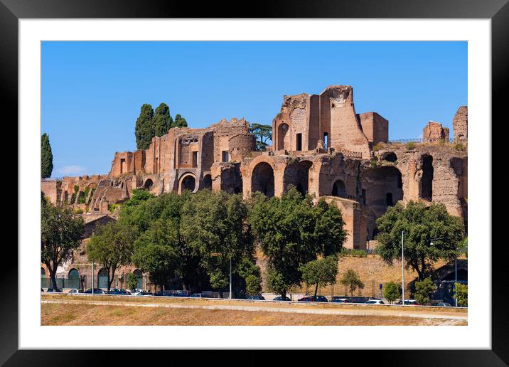 Temple of Apollo Palatinus in Rome Framed Mounted Print by Artur Bogacki
