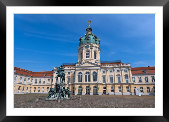 Charlottenburg Palace In Berlin Framed Mounted Print by Artur Bogacki