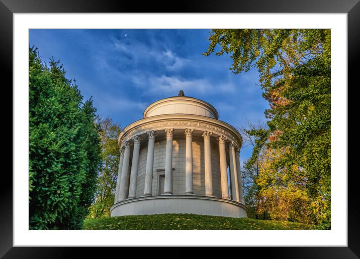 Water Tower In Saxon Garden In Warsaw Framed Mounted Print by Artur Bogacki