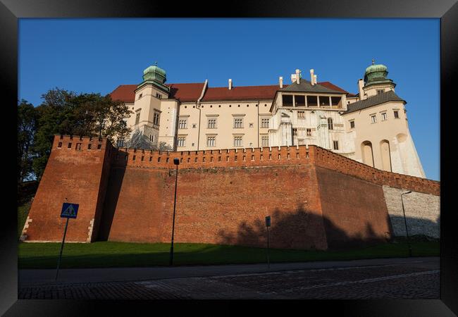 Wawel Royal Castle In City Of Krakow Framed Print by Artur Bogacki