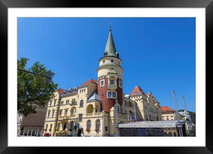 Celje Hall In Slovenia Framed Mounted Print by Artur Bogacki