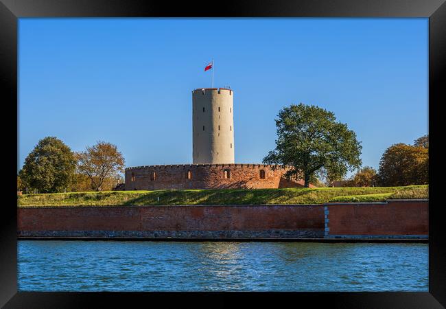 Wisloujscie Fortress In Gdansk Framed Print by Artur Bogacki