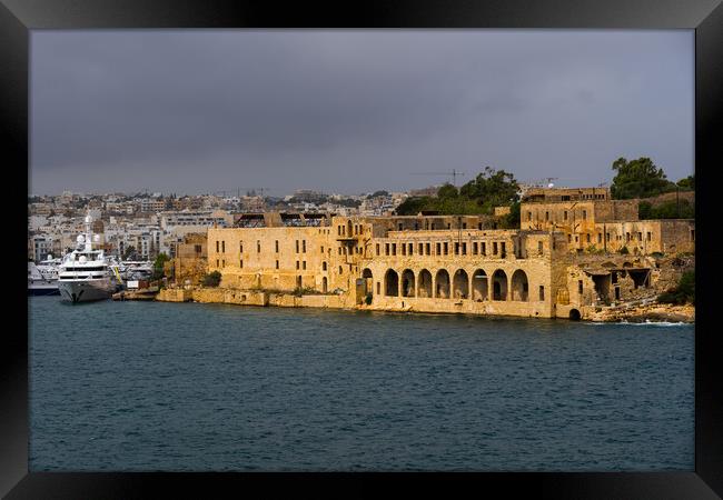 Lazzaretto of Manoel Island in Malta Framed Print by Artur Bogacki