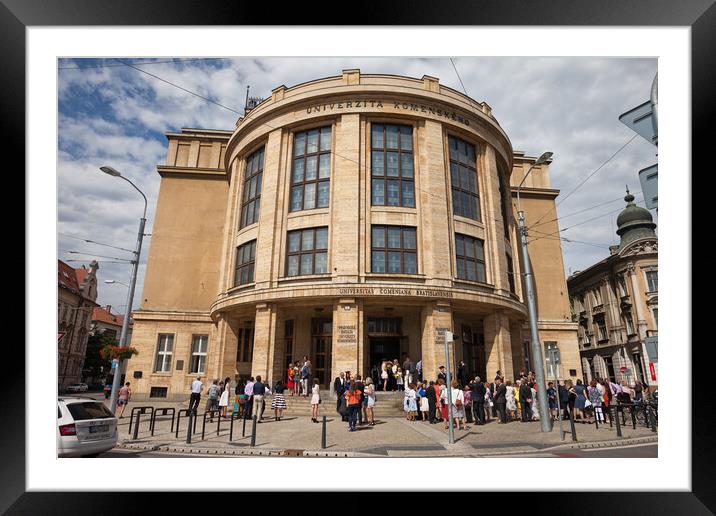 Comenius University in Bratislava Framed Mounted Print by Artur Bogacki