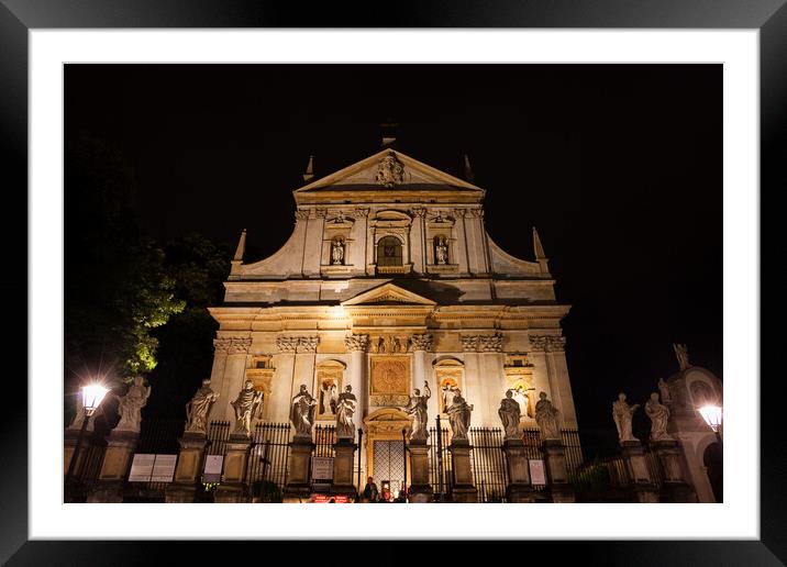 Church of Saints Peter and Paul in Krakow Framed Mounted Print by Artur Bogacki