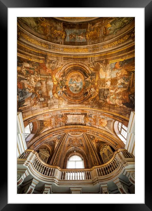 Church of Our Lady of Victory Interior in Valletta Framed Mounted Print by Artur Bogacki