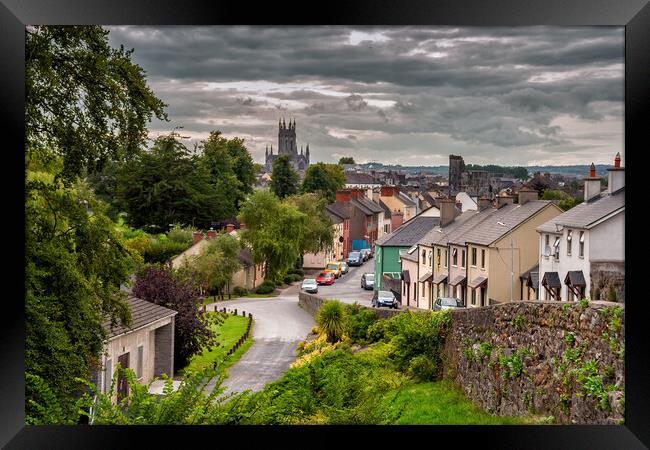 City of Kilkenny in Ireland Framed Print by Artur Bogacki