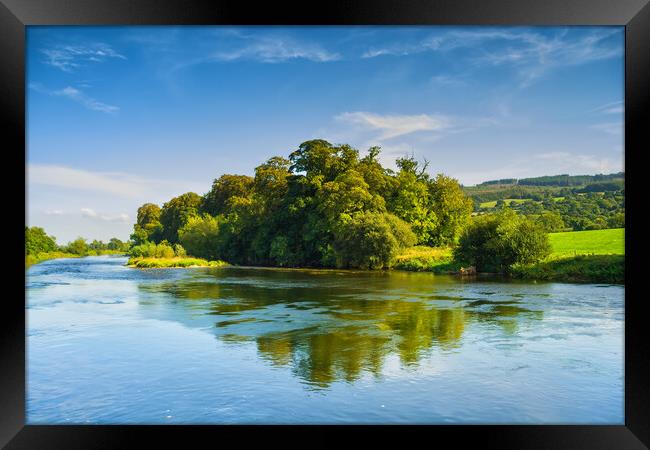 River Suir In Ireland Framed Print by Artur Bogacki