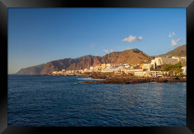 Tenerife Island At Sunset Framed Print by Artur Bogacki