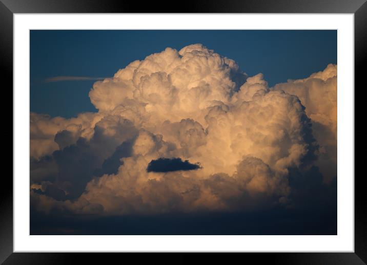 Cumulonimbus Cloud At Sunset Framed Mounted Print by Artur Bogacki