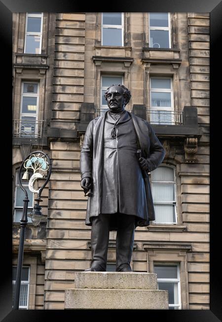 Monument to James Lumsden in Glasgow Framed Print by Artur Bogacki