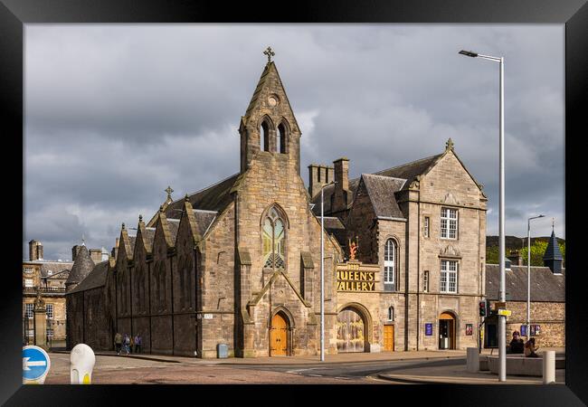 Queen Gallery In Edinburgh Framed Print by Artur Bogacki